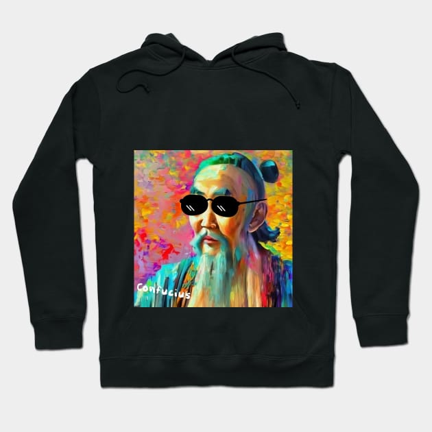 Confucius - Swag Version Hoodie by PHILOSOPHY SWAGS